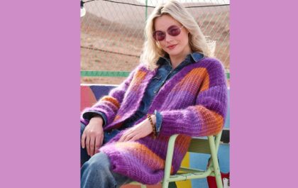 вязаный кардиган