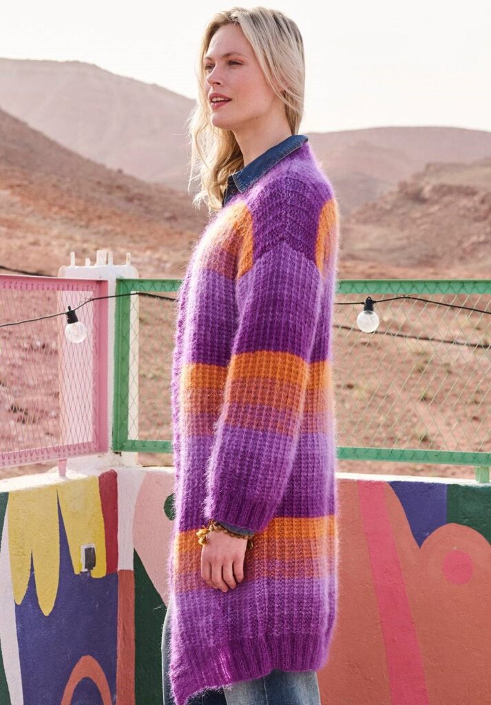 вязаный кардиган