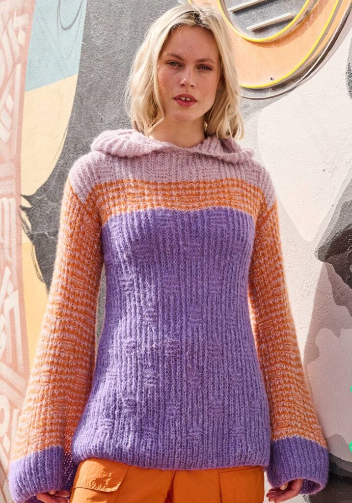 вязаный пуловер