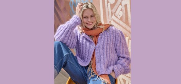 вязаный жакет