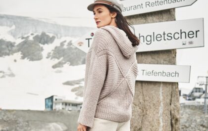 вязаный пуловер