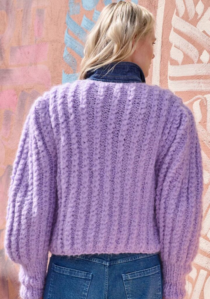 вязаный жакет