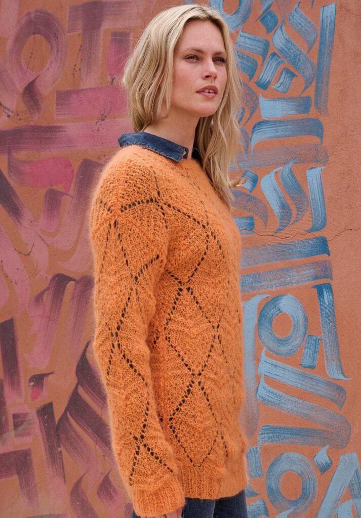 вязаный пуловер