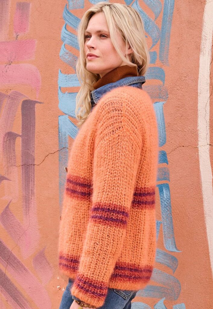 вязаный кардиган