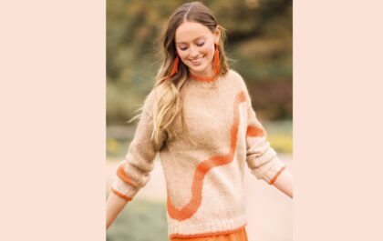 вязаный пуловер