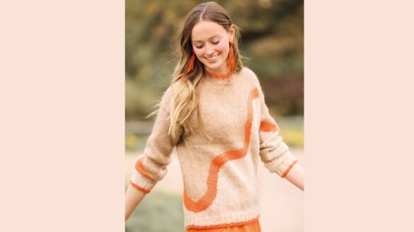 вязаный пуловер