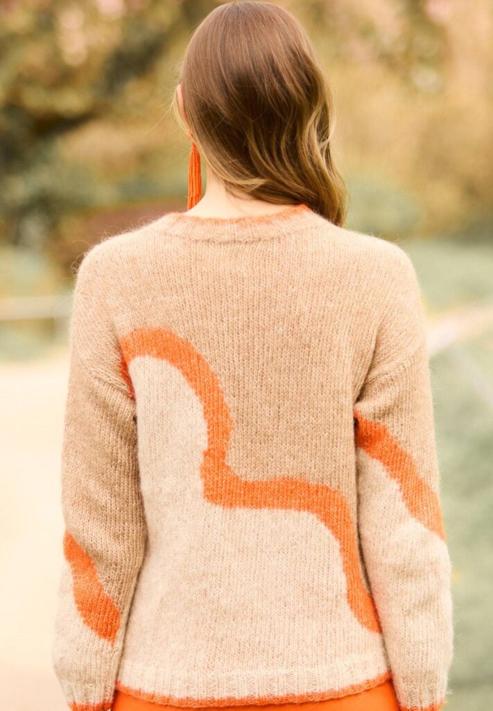 вязаный пуловер