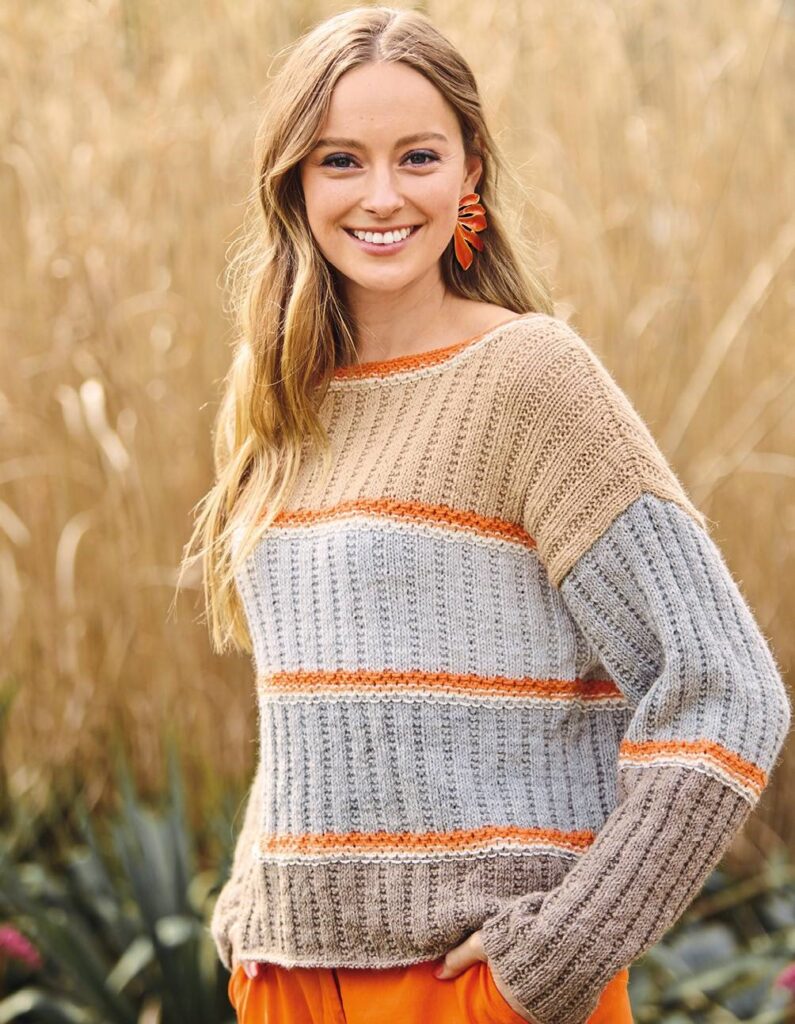 вязаный пуловер