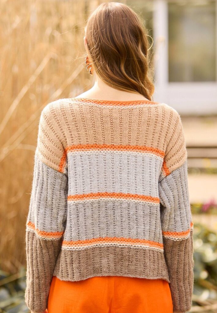 вязаный пуловер