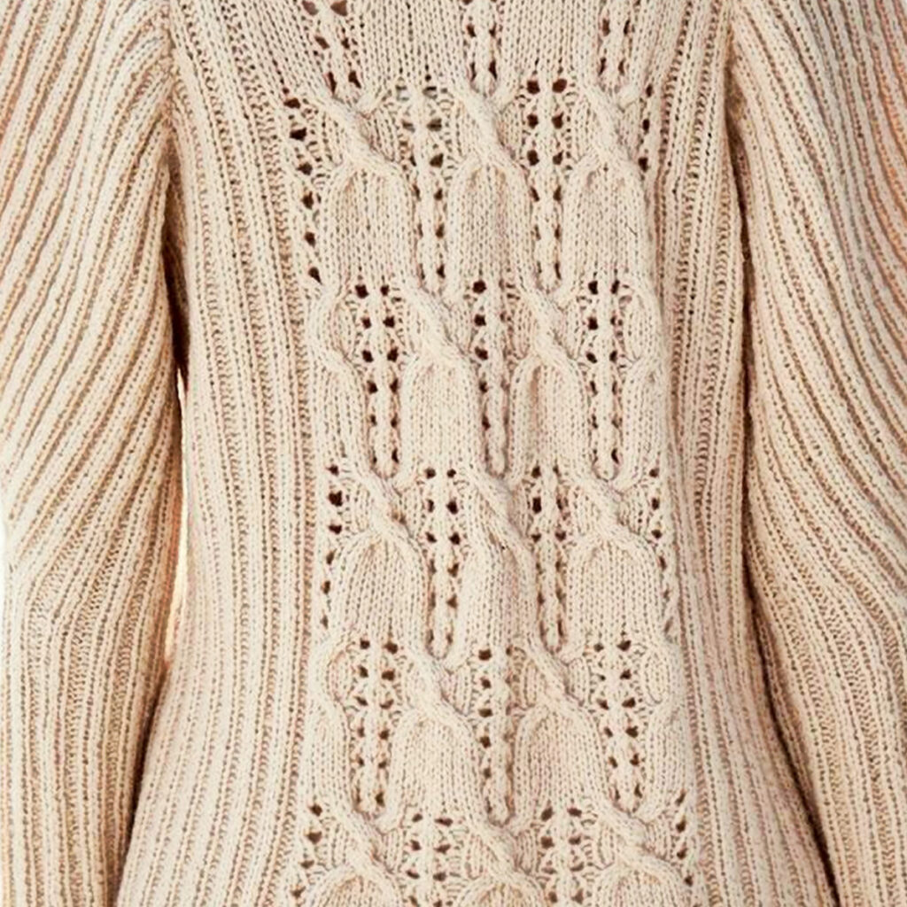 вязаный пуловер