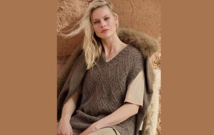 вязаный жилет