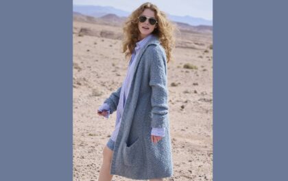 вязаный кардиган