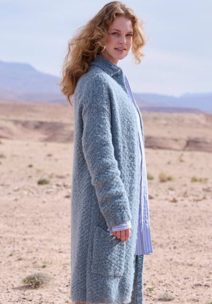 вязаный кардиган