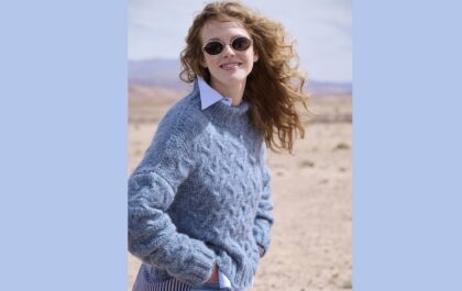 вязаный пуловер