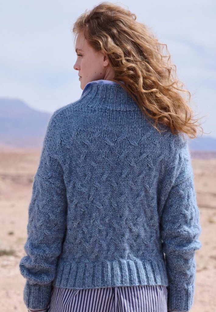 вязаный пуловер