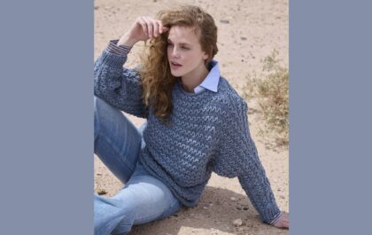 вязаный пуловер