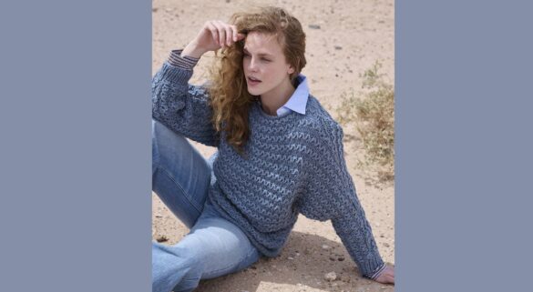 вязаный пуловер