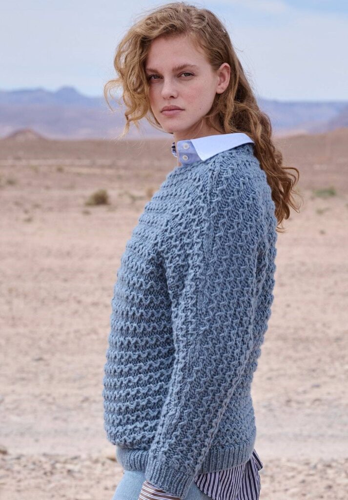 вязаный пуловер