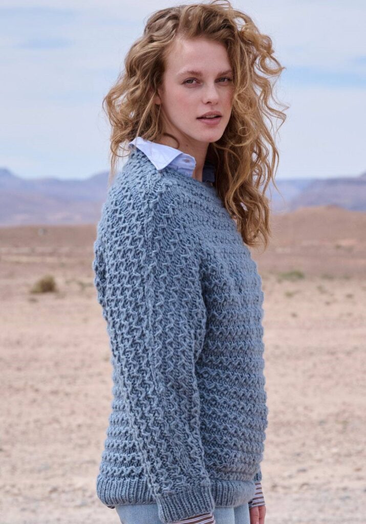 вязаный пуловер