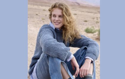 вязаный пуловер