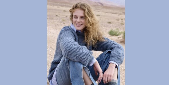 вязаный пуловер