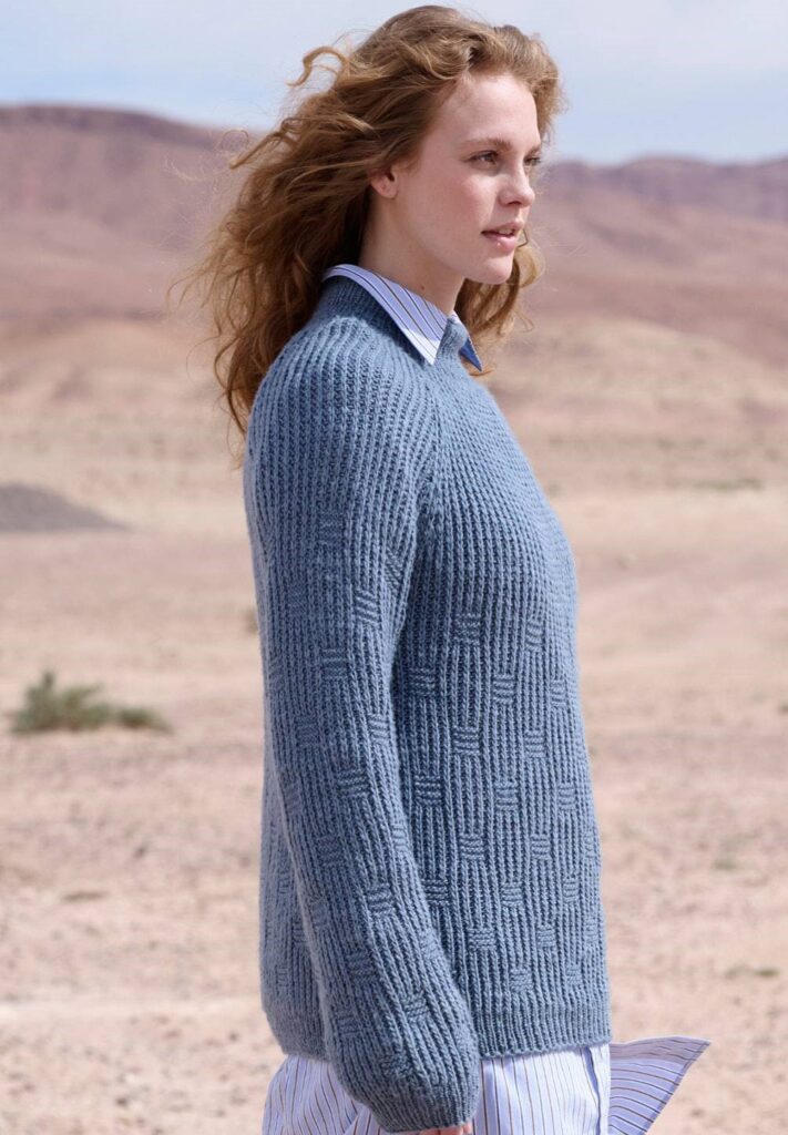 вязаный пуловер