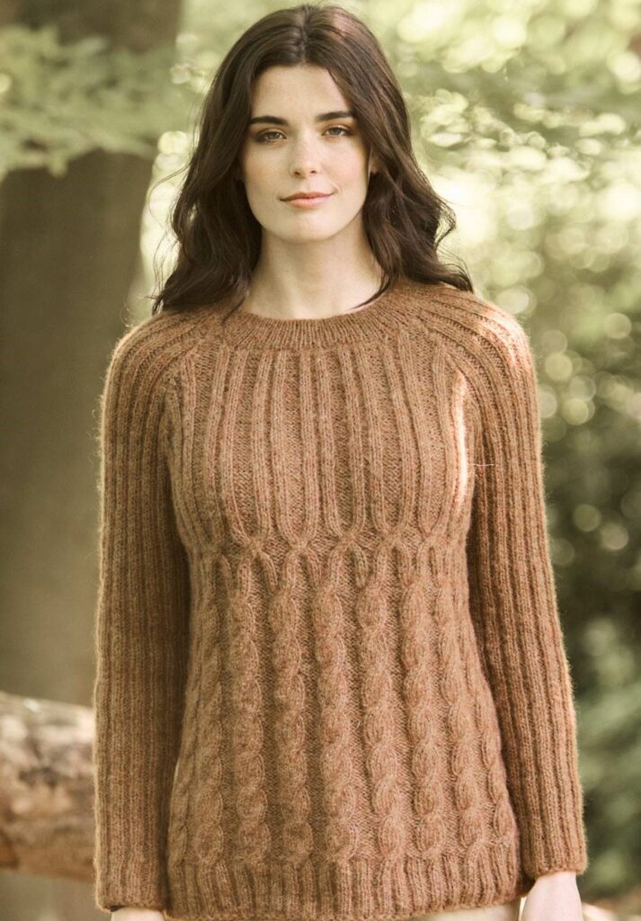 вязаный пуловер