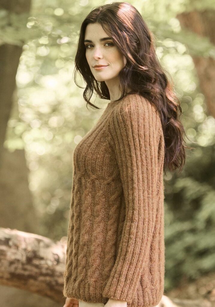 вязаный пуловер