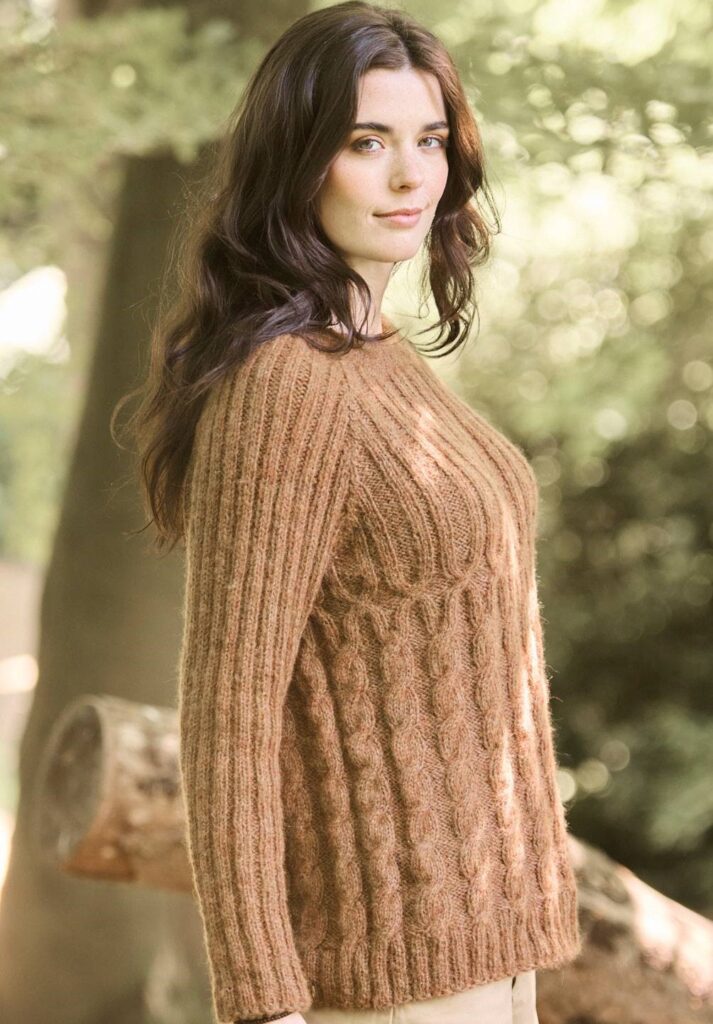 вязаный пуловер