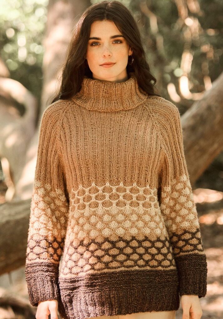 вязаный пуловер