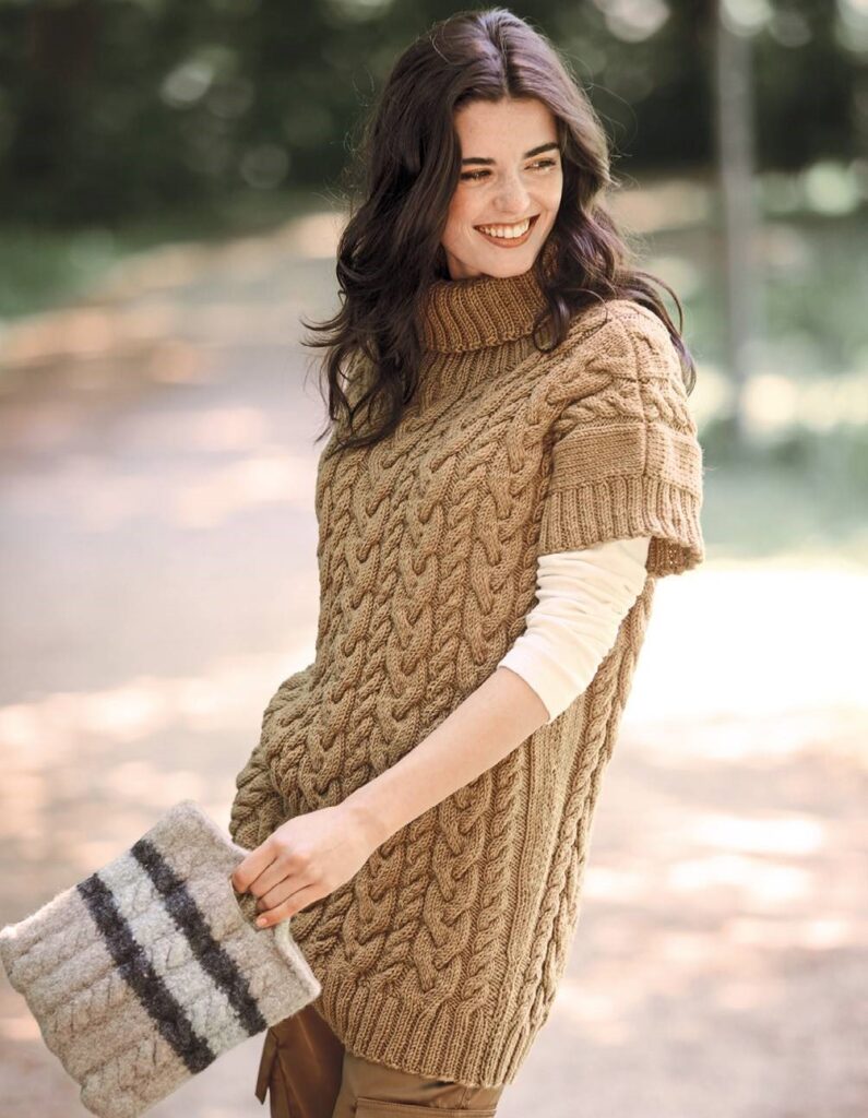 вязаный пуловер