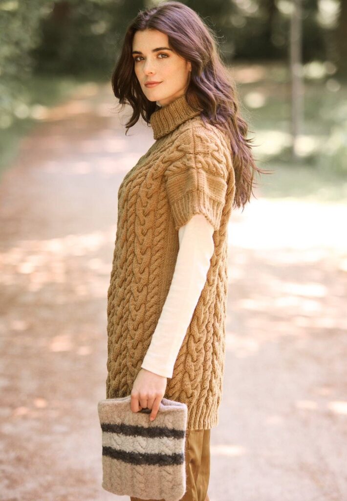 вязаный пуловер