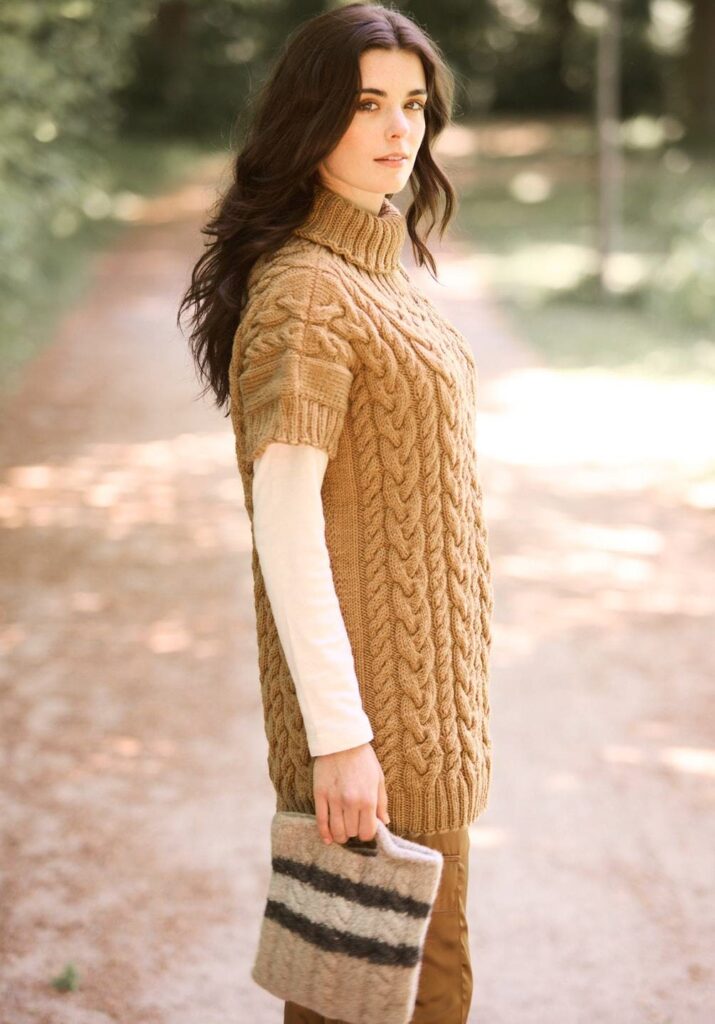 вязаный пуловер