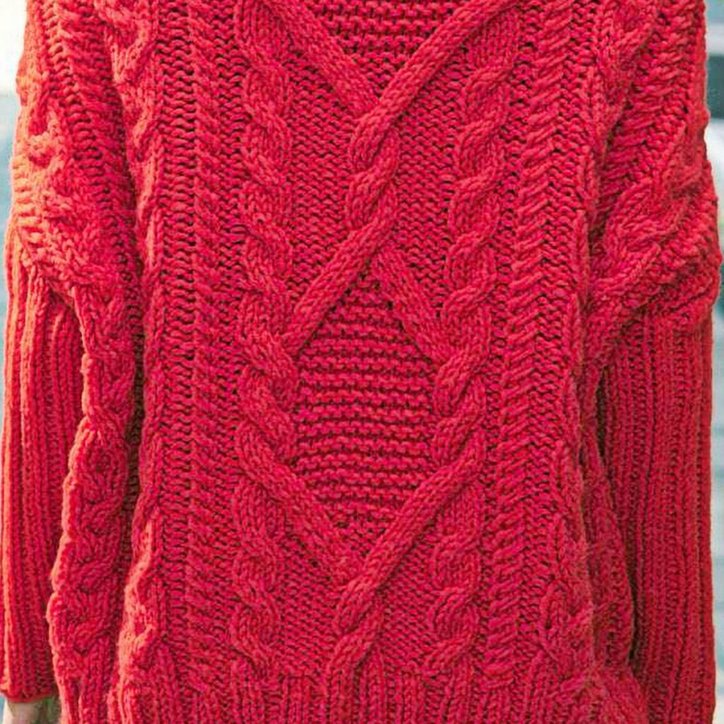 вязаный пуловер