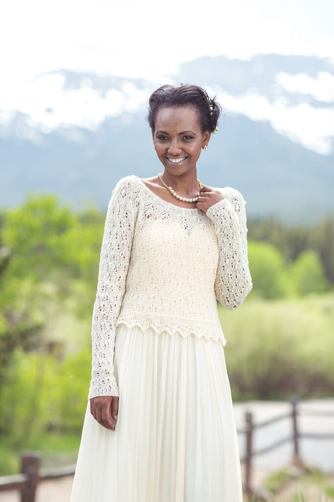 вязаный пуловер