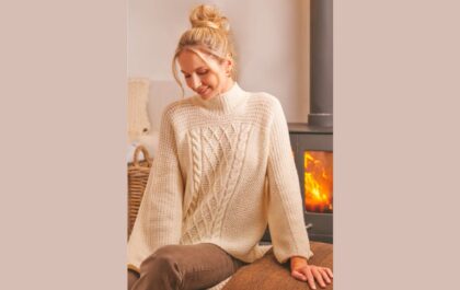 вязаный пуловер