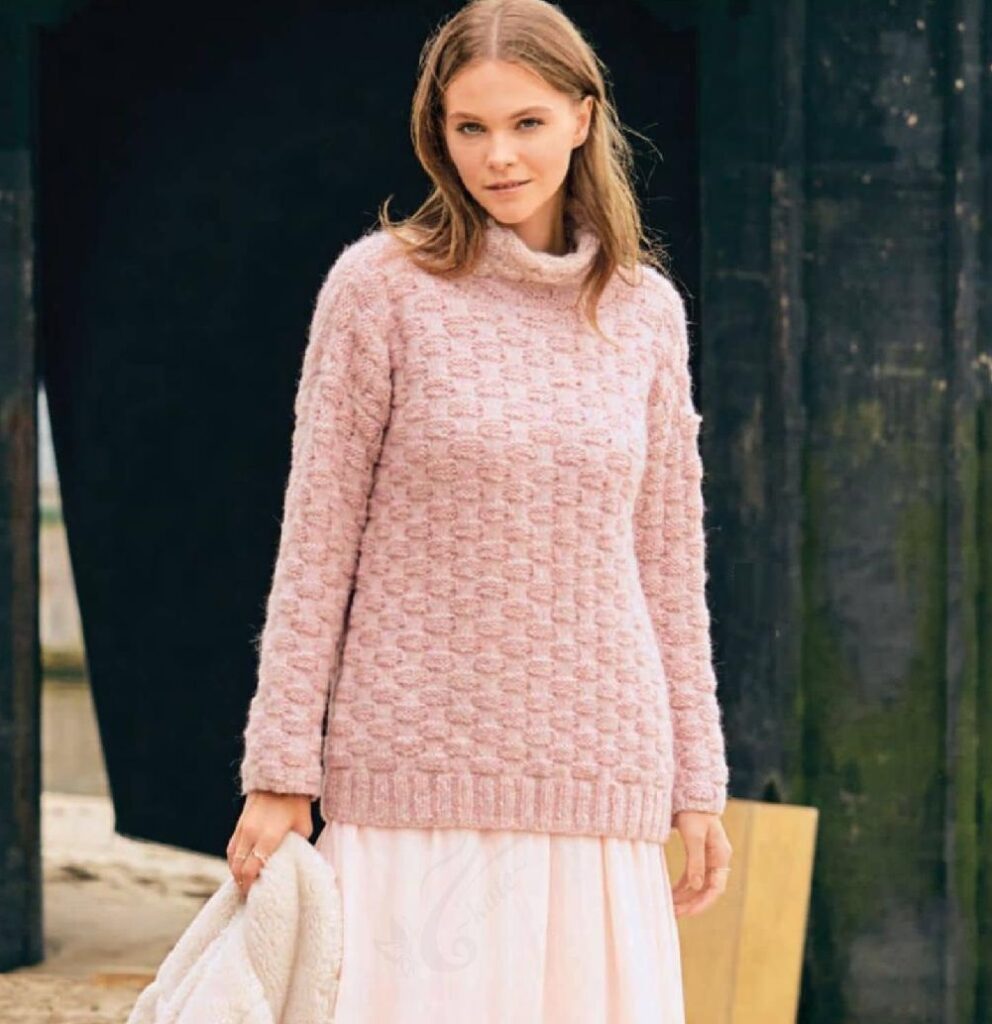 вязаный пуловер