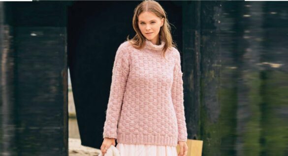 вязаный пуловер