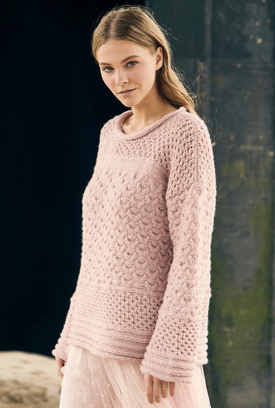 вязаный пуловер