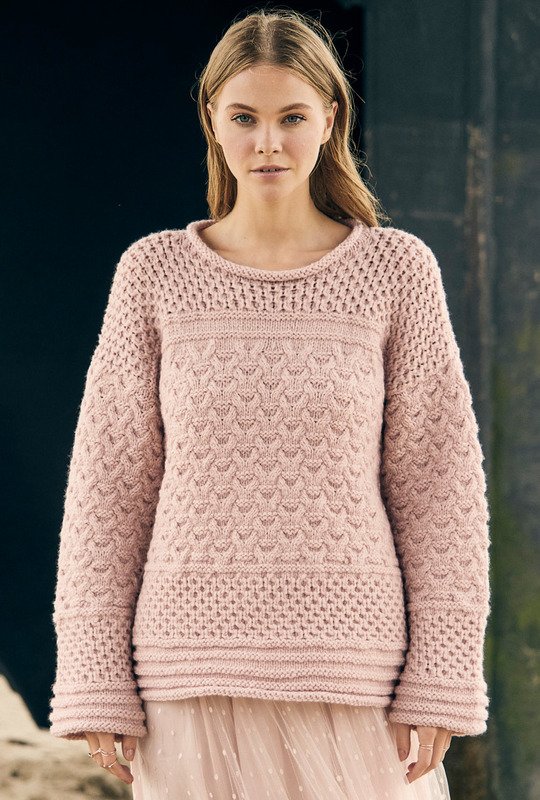 вязаный пуловер