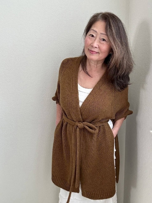 вязаный кардиган