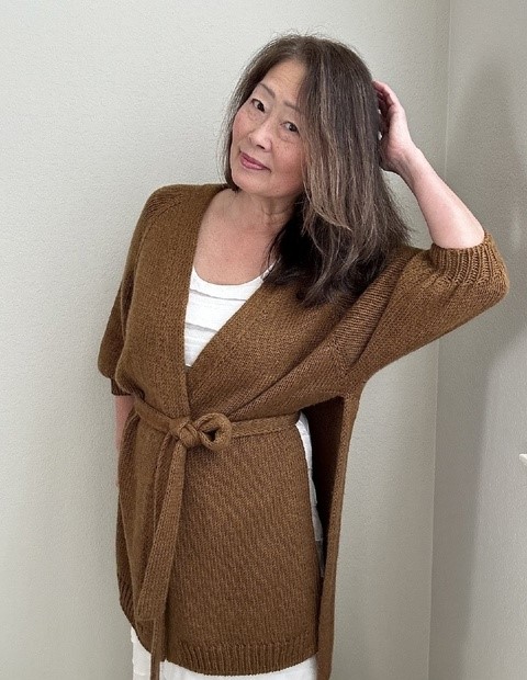 вязаный кардиган