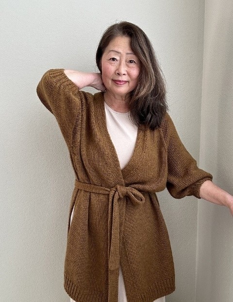 вязаный кардиган