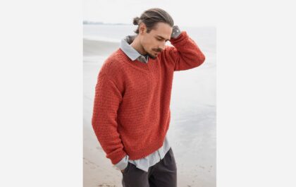 вязаный пуловер