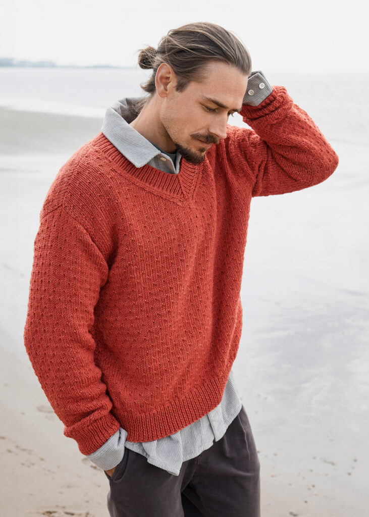 вязаный пуловер