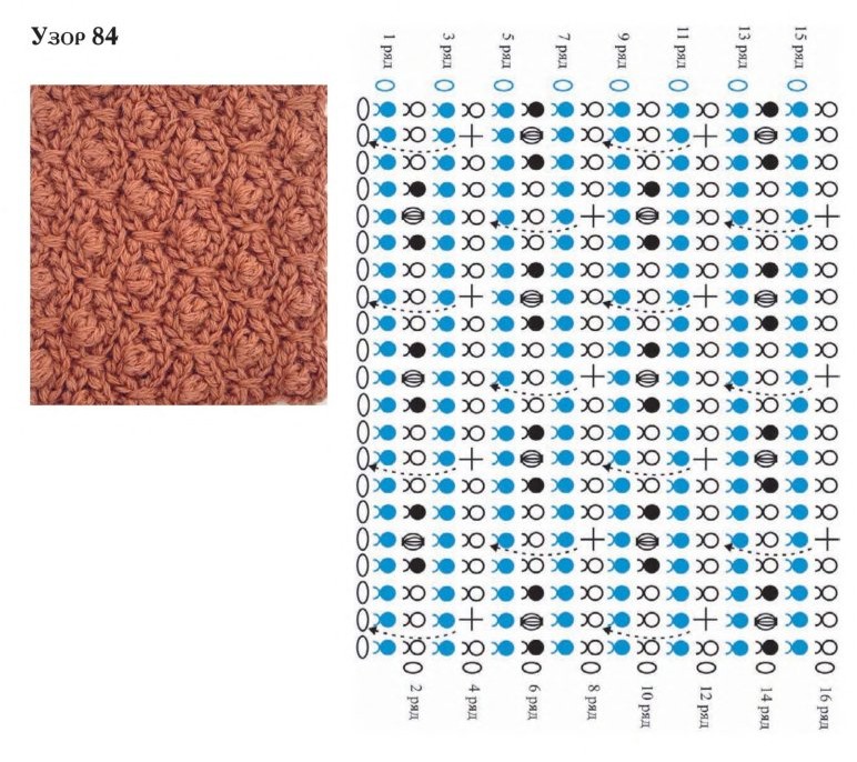 схема вязания крючком