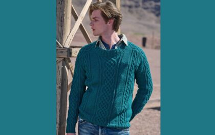 вязаный пуловер