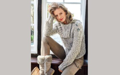 вязаный пуловер