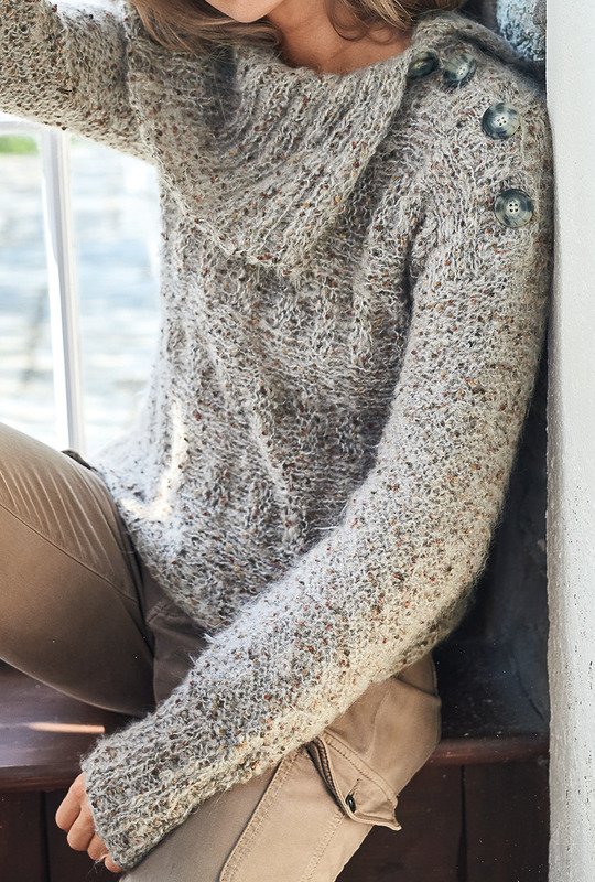 вязаный пуловер