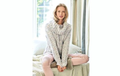 вязаный пуловер